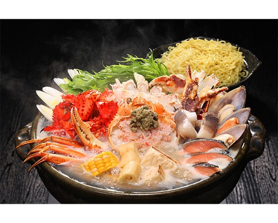 札幌すすきの「いそ舟」監修 三大ガニ鉄砲鍋