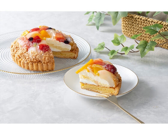【クリスマスケーキ】ホシフルーツ 贅沢フルーツのタルト 直径約15cm ※お届け日:12月19日~24日