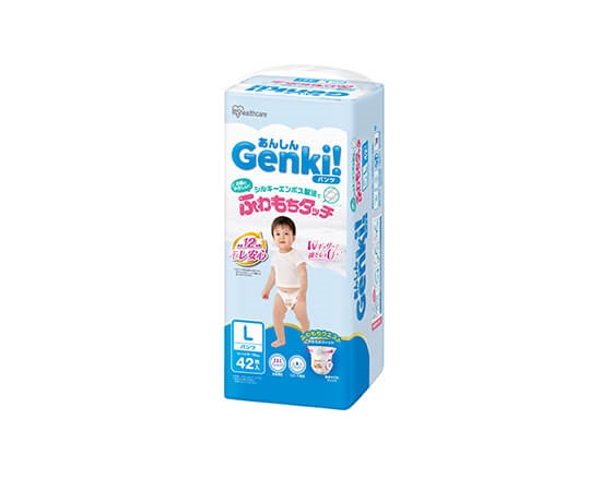 あんしん Genki!ふわもちタッチ L 42枚×6個 【おむつ】