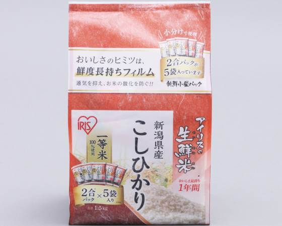 生鮮米 新潟県産こしひかり 1.5kg