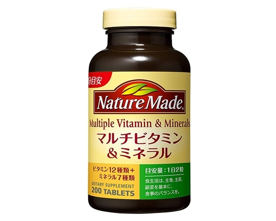 ネイチャーメイド(NatureMade) マルチビタミン&ミネラル(200粒入)