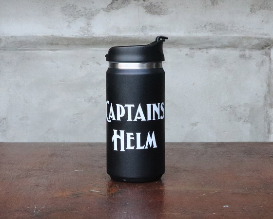 【CAPTAINS HELM】#THERMO STRAIGHT TUMBLER BLACK