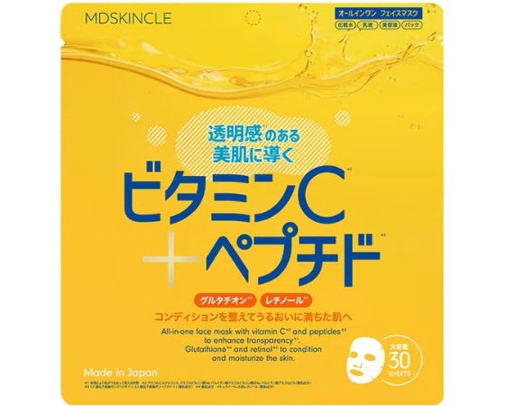 MDSKINCLE ビタミンCペプチドフェイスマスク 30P