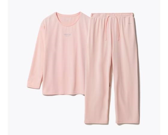 BAKUNE Dry Women's 上下セット M(長袖Tシャツ・ロングパンツ)/ピンク