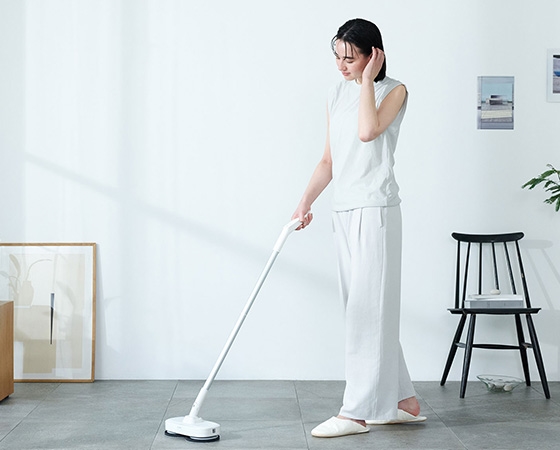 AiMY プレミアムモップクリーナー 専用モップパッド追加4枚付き