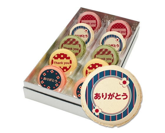 【focetta】ありがとう メッセージマカロン 10個セット(箱入り) PM-set111