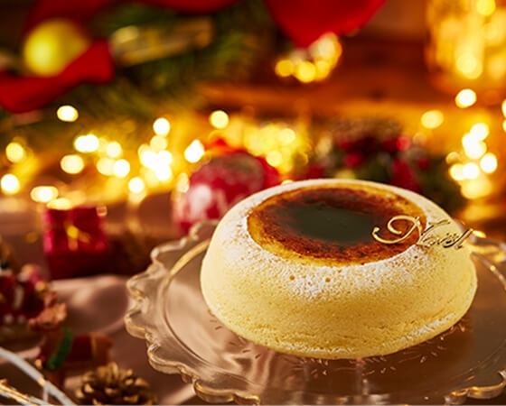 【12月24日お届け】focetta クリスマスバージョン 絶品 天空のチーズケーキ 15cm