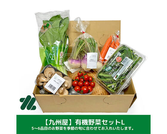【定期便】有機野菜セットM おまかせ5~6品