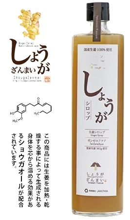 ゼンゼロアクア(生姜シロップ) 770ml