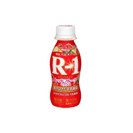 明治 R-1ドリンクタイプ レッドフルーツミックス(ドリンクタイプ)12本入×2ケース計24本 セット※関東、関西 送料無料 他、地域追加送料あり