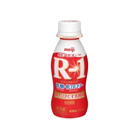 明治 R-1 低糖・低カロリー(ドリンクタイプ)12本入×2ケース計24本 セット※関東、関西 送料無料 他、地域追加送料あり
