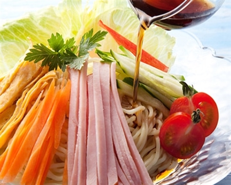 生粋麺太 冷やし中華 ごまだれ&醤油(3食入り×2種)