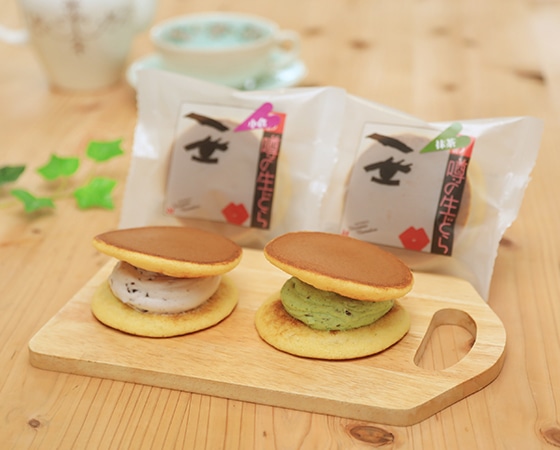 噂の生どら10個セット(小倉・抹茶)