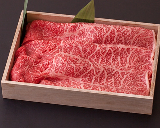 松阪牛霜降りももすき焼ギフト 500g【冷凍】