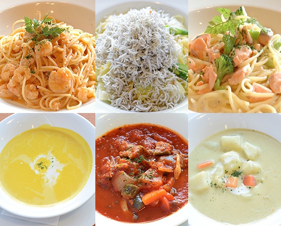 山梨県の自然派レストランが作る スープ3食・パスタソース3食セット