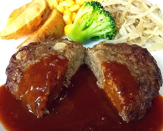ASOのあか牛 ハンバーグセット