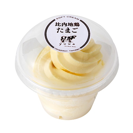 yuwaカップソフトクリームギフトセット 比内地鶏たまご 8個セット