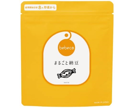 bebecoまるごと納豆(利用開始目安:生後8ヵ月頃~)