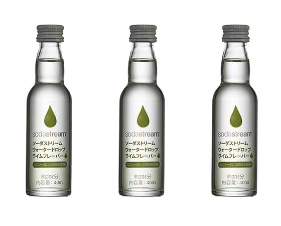 ウォータードロップ ライムフレーバー 3本セット