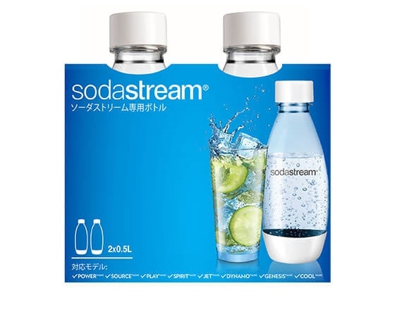 ヒューズボトル 500mL×2本セット ホワイト