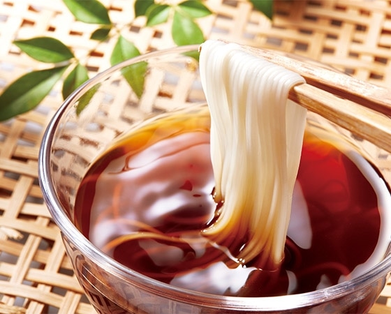 【夏季限定】讃岐のなまそうめん4食つゆ付き