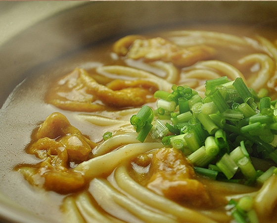 手延べカレー半生返し長うどん 180g×5袋入り、カレー6人前 CNU29