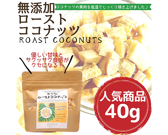 無添加ローストココナッツ40g