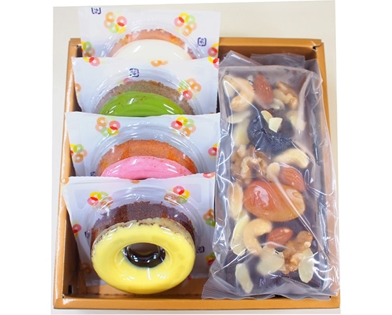 木の実たっぷりチョコレートパウンドケーキ&焼きドーナツ