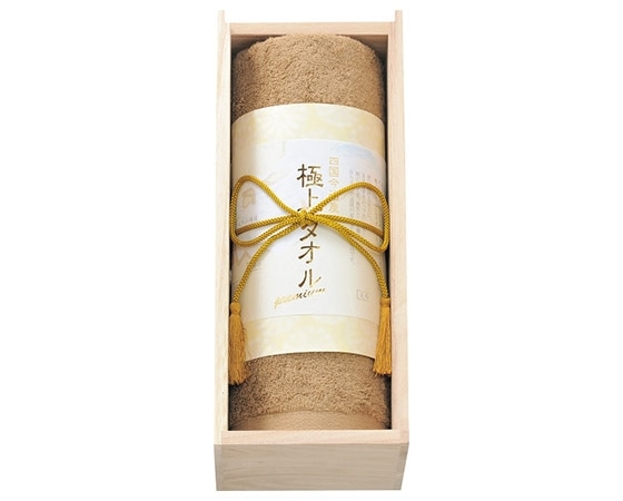 今治謹製 極上タオル フェイスタオル(木箱入り) グリーン