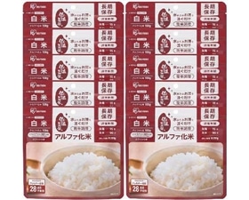 α化米　白米　10食
