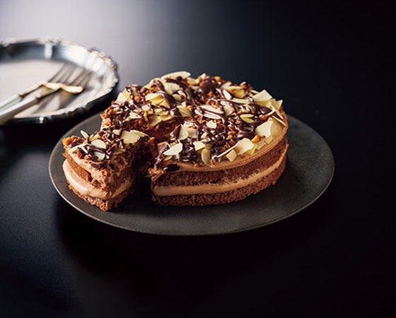 【クリスマスケーキ】ベルギーチョコレートケーキ 直径約12cm　※お届け日：12月19日～24日