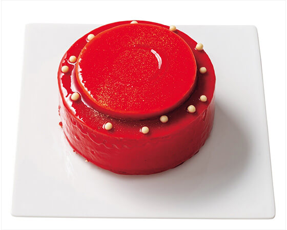 【クリスマスケーキ】パティスリー ラ・ヴィ・ドゥース バニラフランボワーズ 直径約12ｃｍ　※お届け日：12月19日～24日