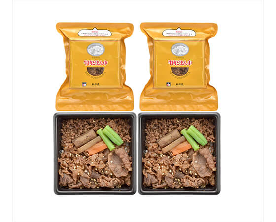 ＜新杵屋×米沢牛黄木＞牛肉どまん中　一膳ご飯　160g×4個