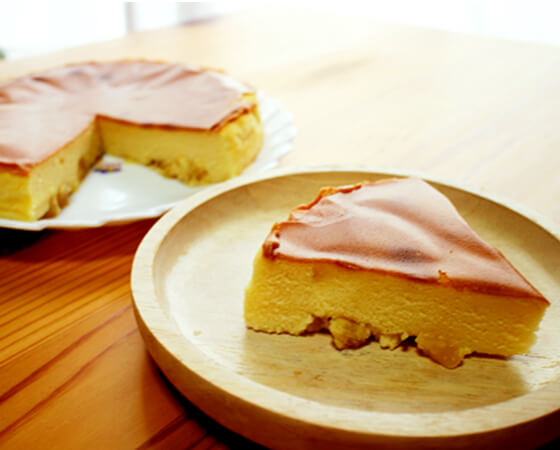 【6号】常温で保存出来るアップルチーズケーキ　直径約18cm×2個