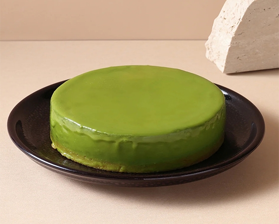 宇治抹茶のクリーミーチーズケーキ 直径12cm