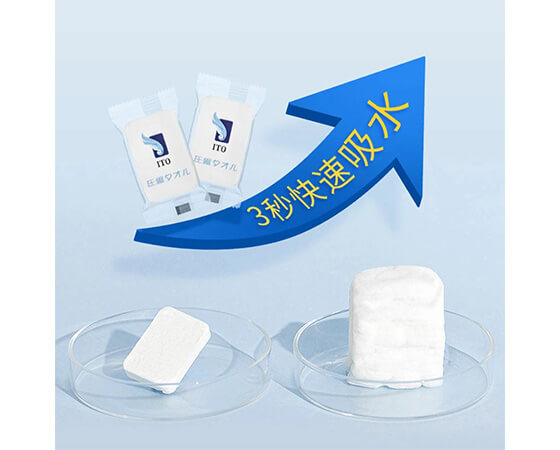 ITO 圧縮タオル 22P×6個セット