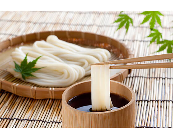 讃岐生うどん　鎌田だし醤油付き6食(3食分×2袋)