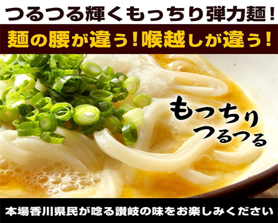 讃岐生うどん9食(3食分×3袋)