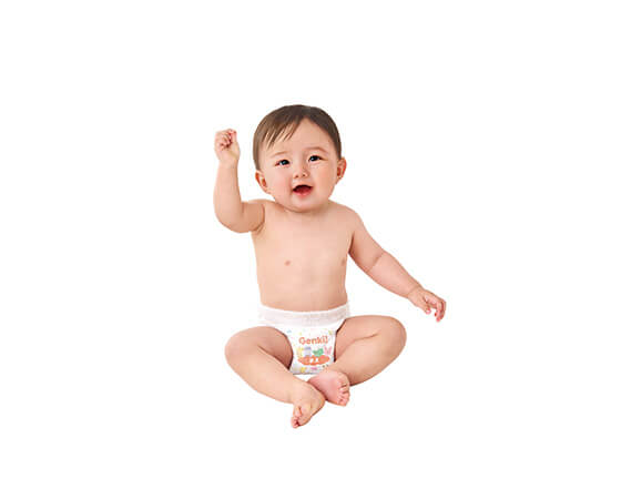 あんしん　Ｇｅｎｋｉ！ふわもちタッチ　Ｍ　50枚×6個　【おむつ】