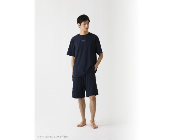 【TENTIAL】BAKUNE Mesh Short 上下セット ユニセックス　ネイビー　L