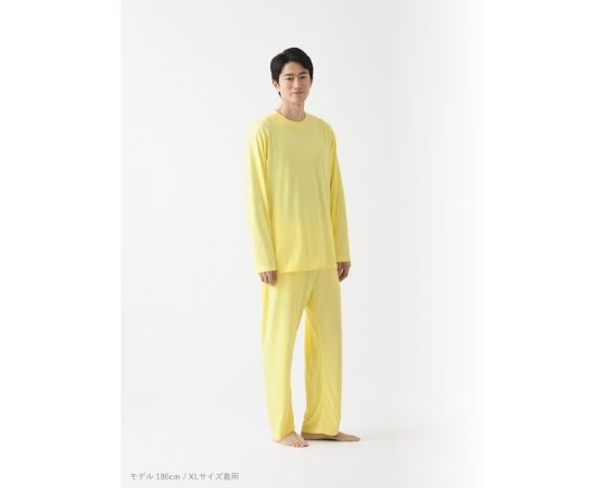 【TENTIAL】BAKUNE Dry Men's Long 上下セット  イエロー S
