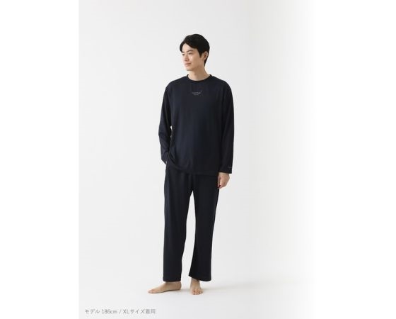 【TENTIAL】BAKUNE Dry Men's Long 上下セット  ネイビー M