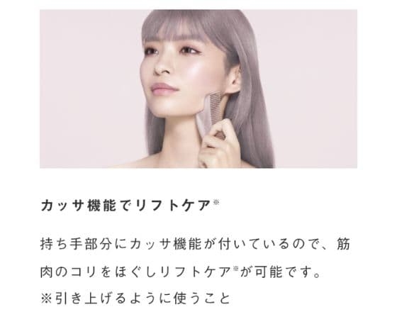 SALONIA サロニア グロッシーケア メタルカッサコーム　シルバー
