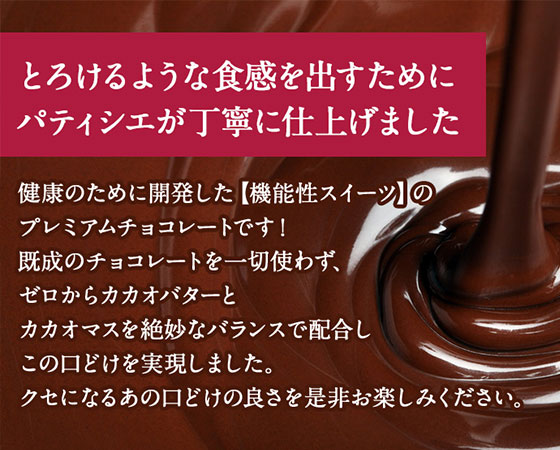 【2月1日~2月14日でお届け】focetta 低糖質　生チョコレート1箱(20粒入り）