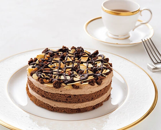 【クリスマスケーキ】ベルギーチョコレートケーキ 直径約12cm　※お届け日：12月19日～24日