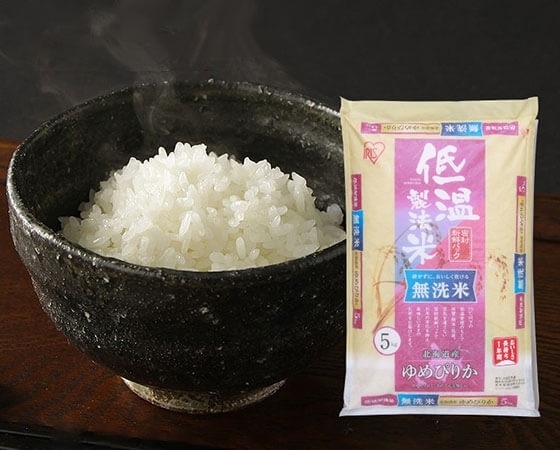 【定期便】低温製法米 無洗米 北海道産ゆめぴりか 5kg
