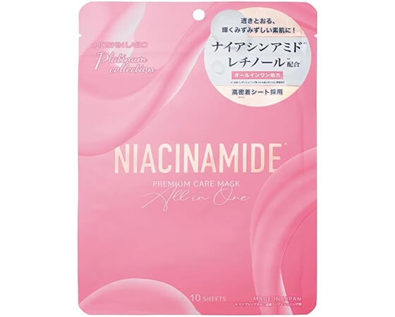 MDSKIN LABO ナイアシンアミド プレミアムケアマスク10枚入り