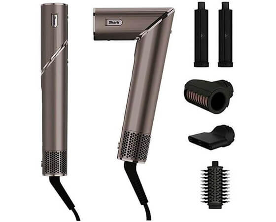 Shark シャーク ドライヤー モカシルバー FlexStyle マルチスタイリングドライヤー HD434J