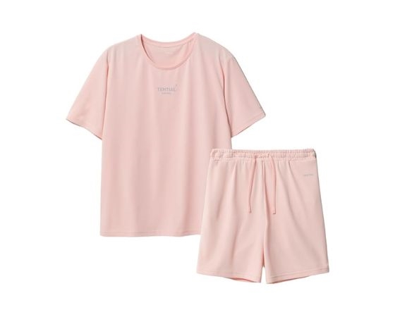 【TENTIAL】BAKUNE Dry Women’s Short 上下セット　ピンク　XL
