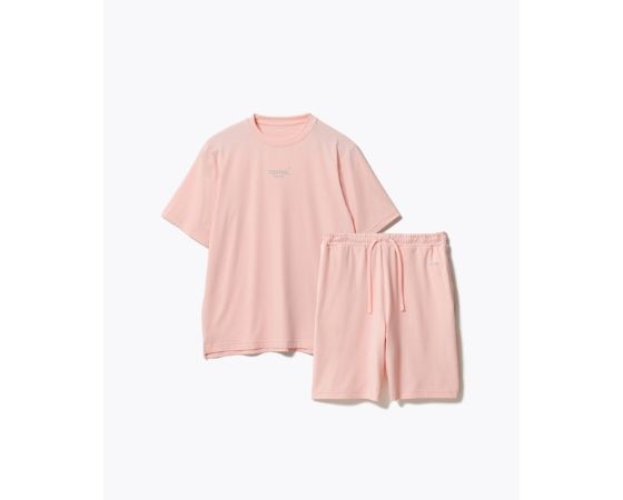 【TENTIAL】BAKUNE Mesh Short 上下セット ユニセックス　ピンク　XL
